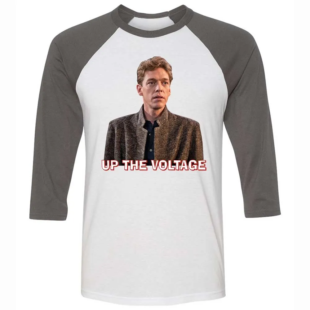Unisex 3/4 Baseball Tee - JPDT7UKQ - White/Asphalt - 2