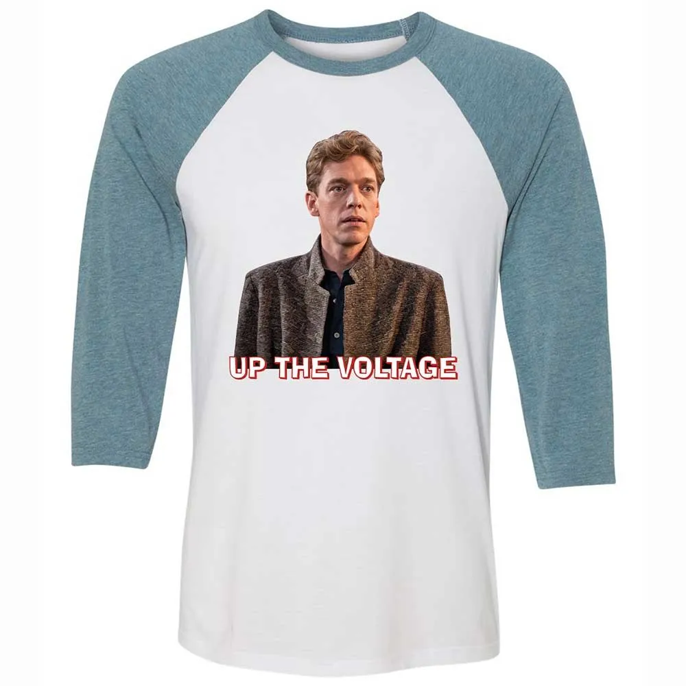 Unisex 3/4 Baseball Tee - JPDT7UKQ - White/Denim - 3