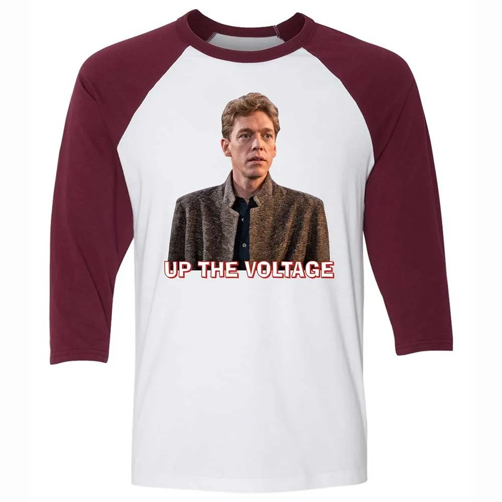 Unisex 3/4 Baseball Tee - JPDT7UKQ - White/Maroon - 7