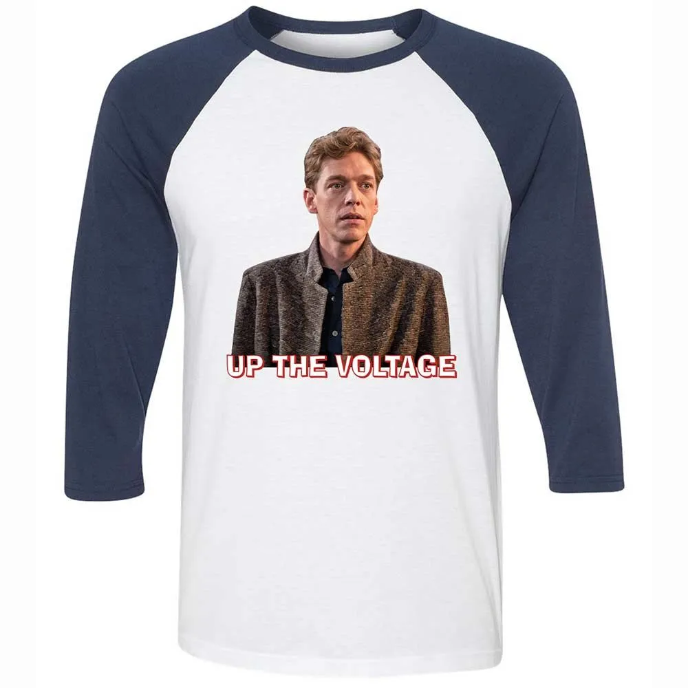 Unisex 3/4 Baseball Tee - JPDT7UKQ - White/Navy - 8