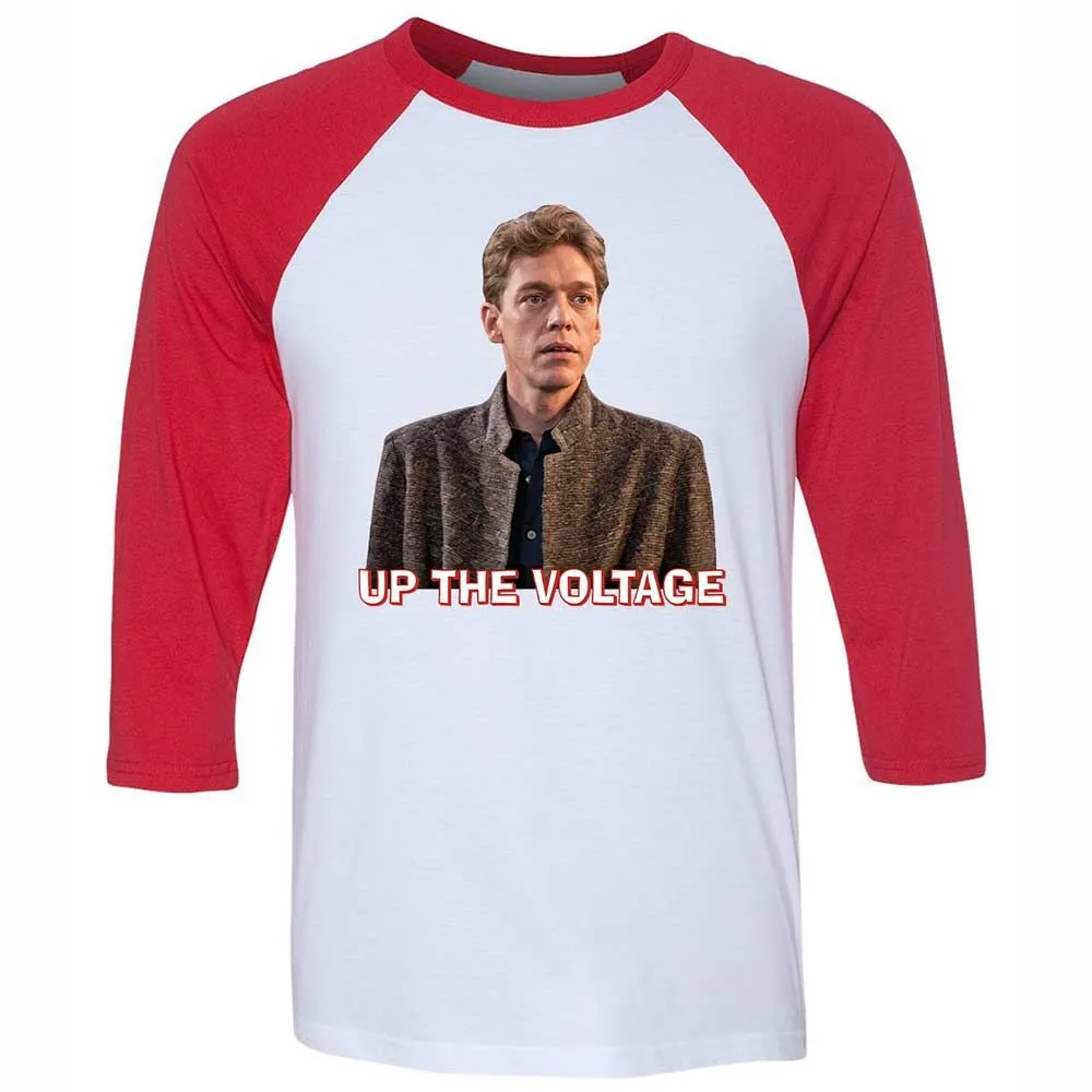 Unisex 3/4 Baseball Tee - JPDT7UKQ - White/Red - 9