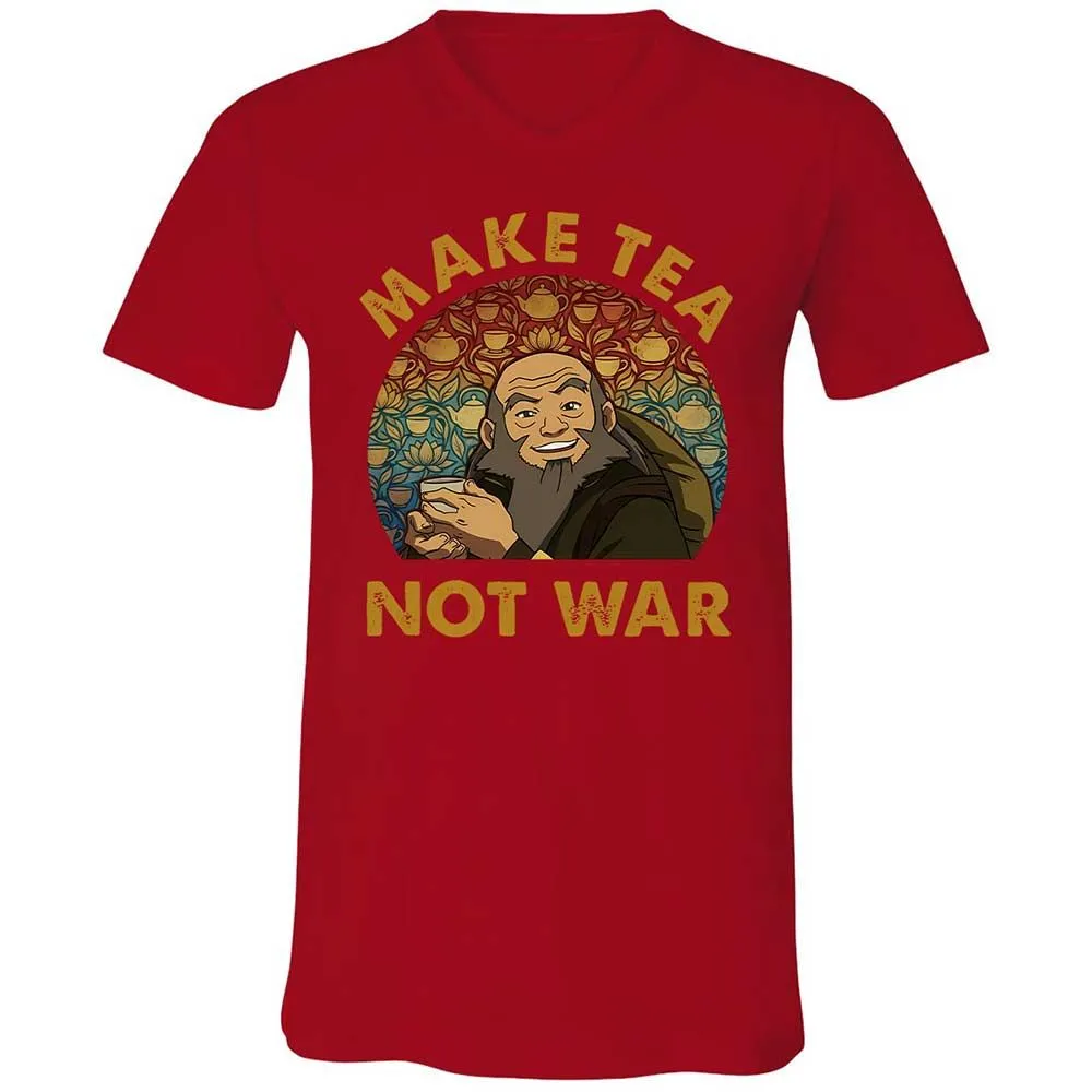 Unisex V-Neck T-Shirt - 9WJNUKF2 - Red - 6