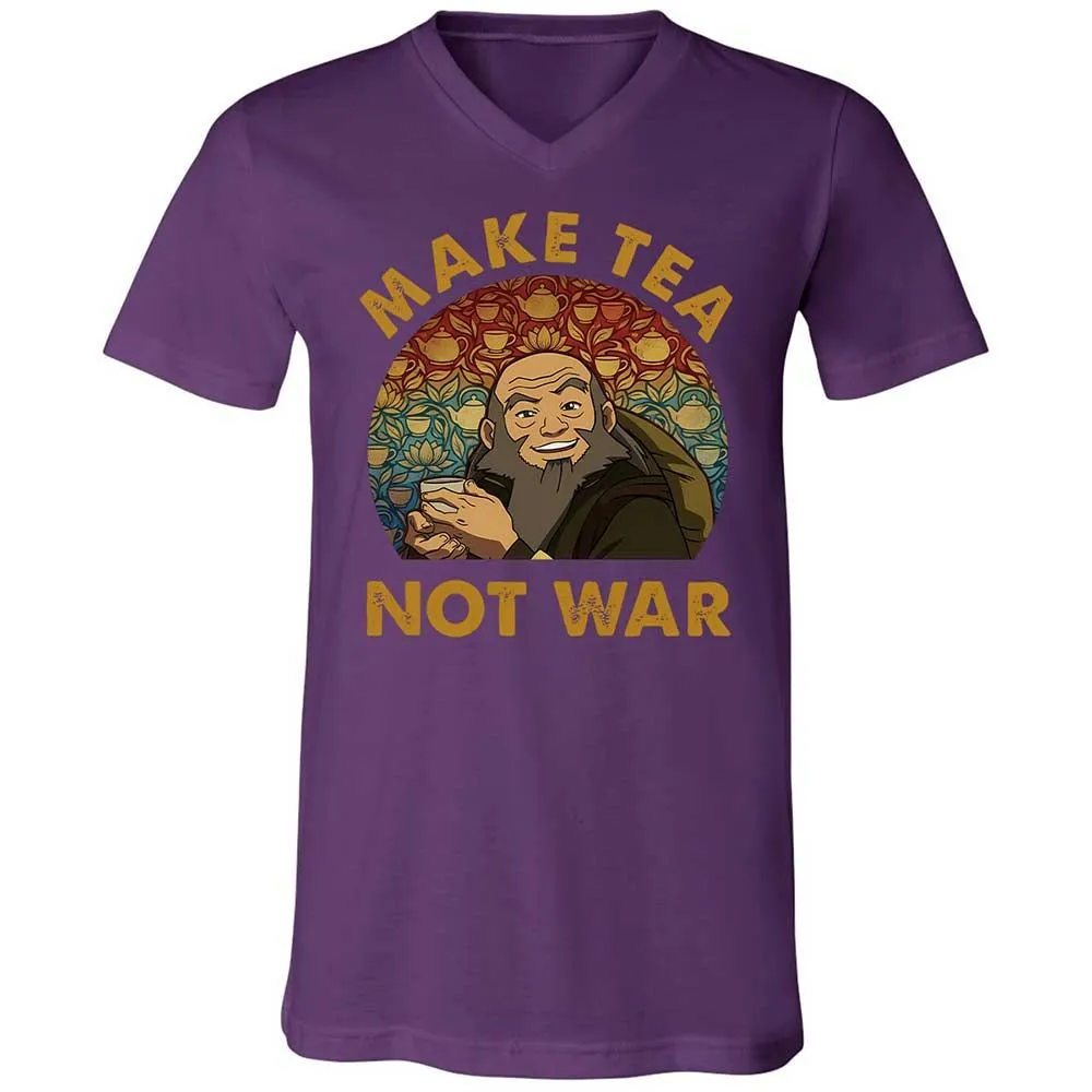 Unisex V-Neck T-Shirt - 9WJNUKF2 - Team Purple - 10
