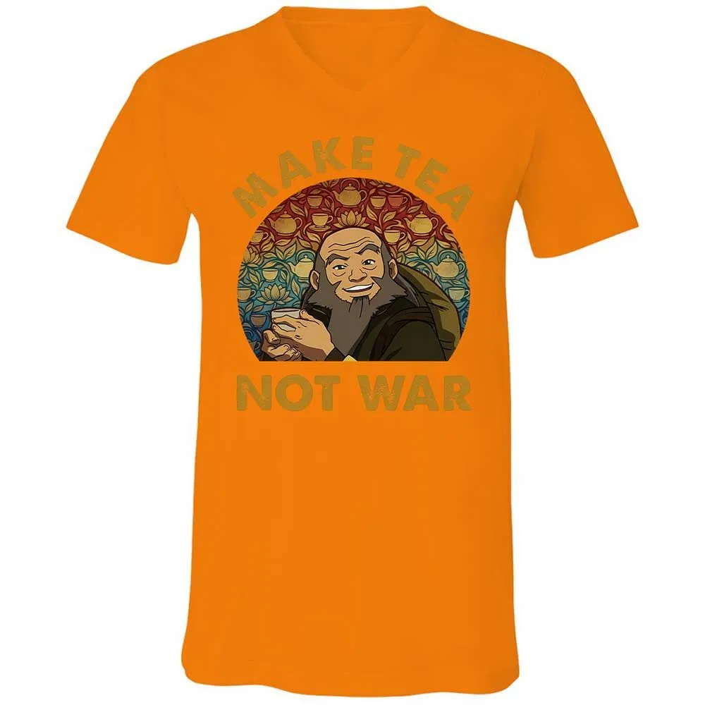 Unisex V-Neck T-Shirt - 9WJNUKF2 - Orange - 12