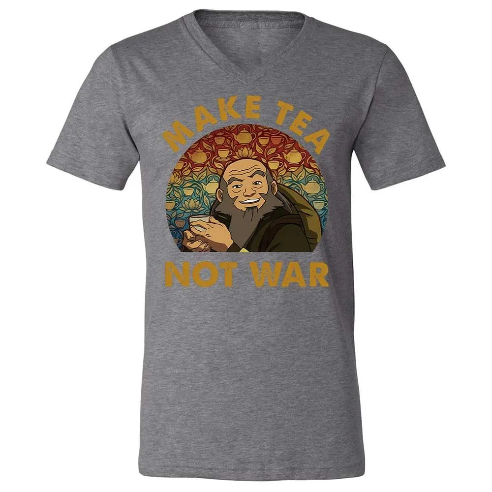 Unisex V-Neck T-Shirt - 9WJNUKF2 - Deep Heather - 14