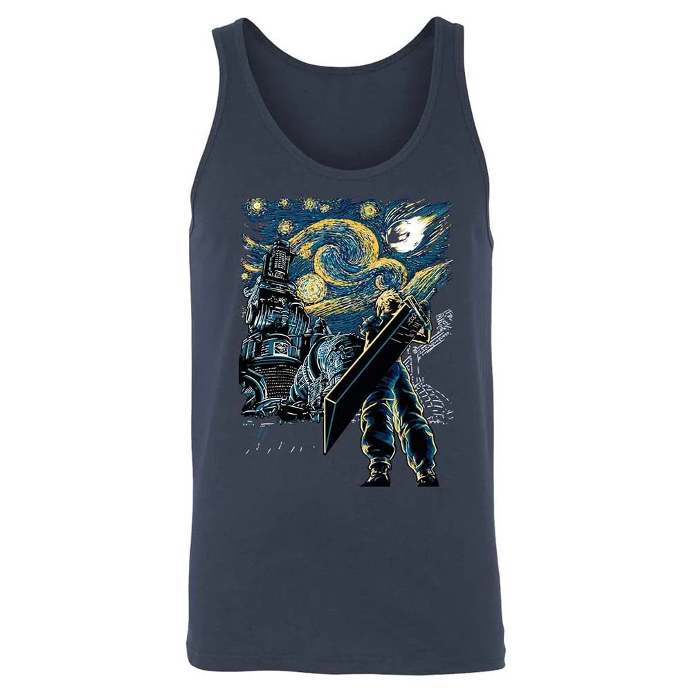 Unisex Jersey Tank - E4JZMP49 - Navy - 2
