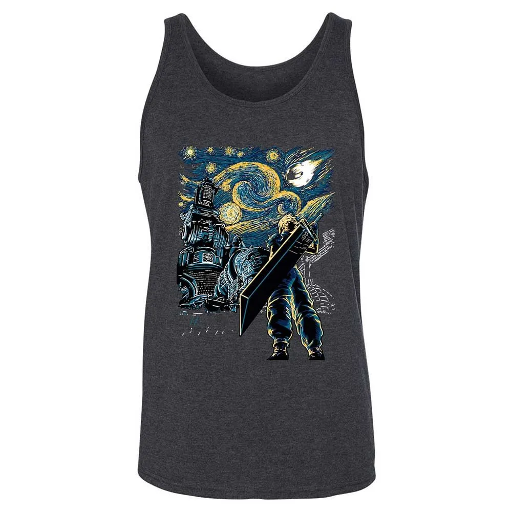 Unisex Jersey Tank - E4JZMP49 - Dark Grey Heather - 5