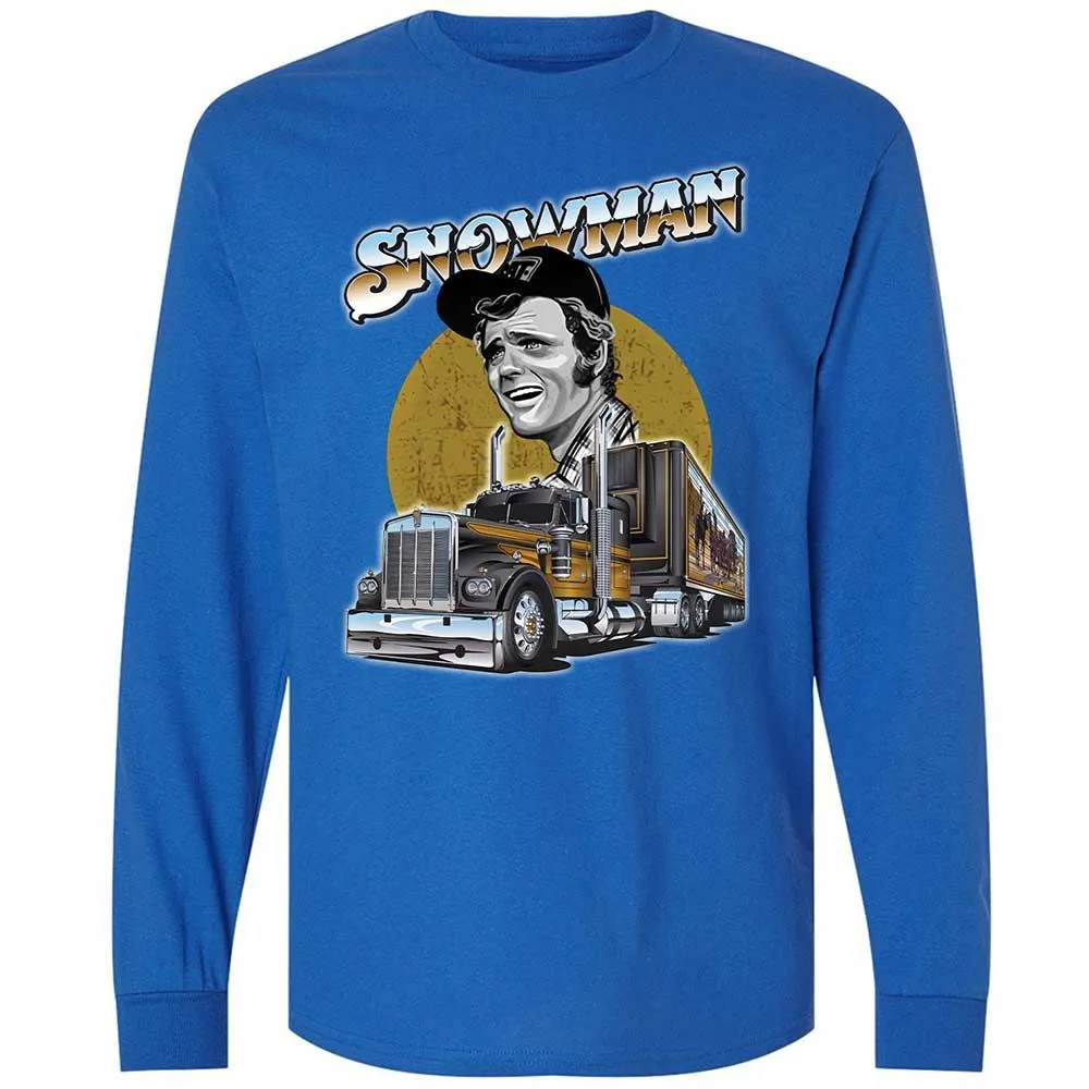 Long Sleeve T-Shirt - QBJ7M7H4 - Royal - 3