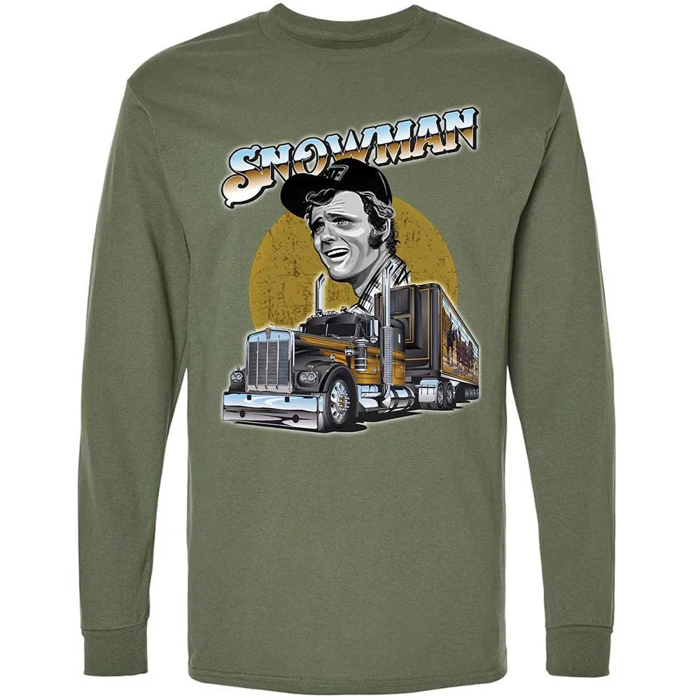 Long Sleeve T-Shirt - QBJ7M7H4 - Military Green - 9