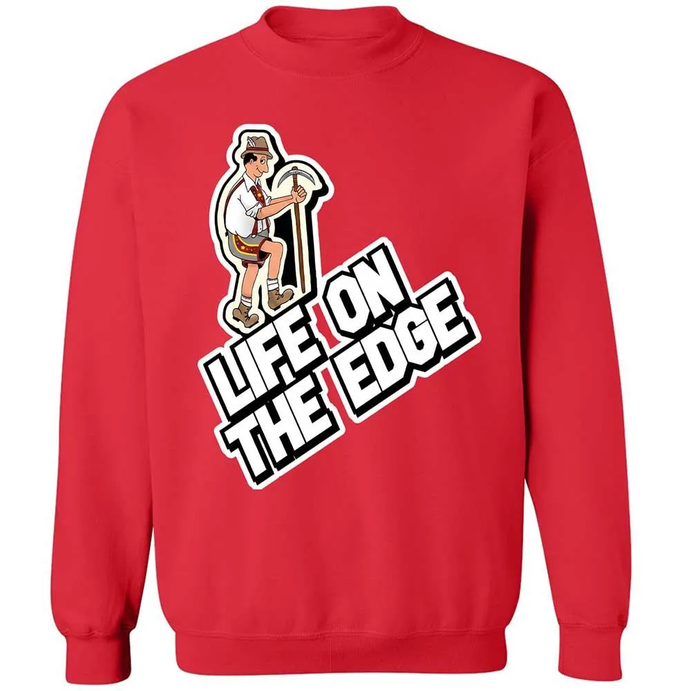 Classic Unisex Sweatshirt - YVJRUQFH - Red - 10
