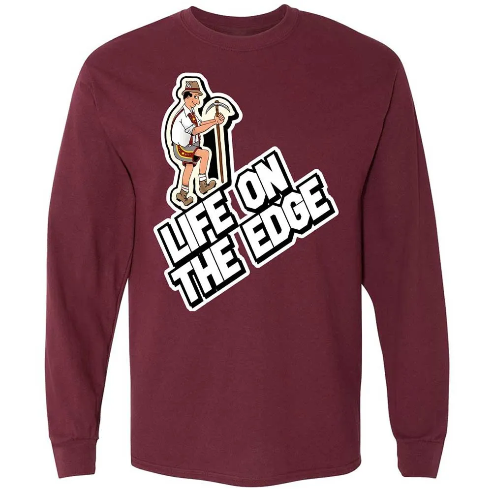 Long Sleeve T-Shirt - F96KEL2A - Maroon - 6