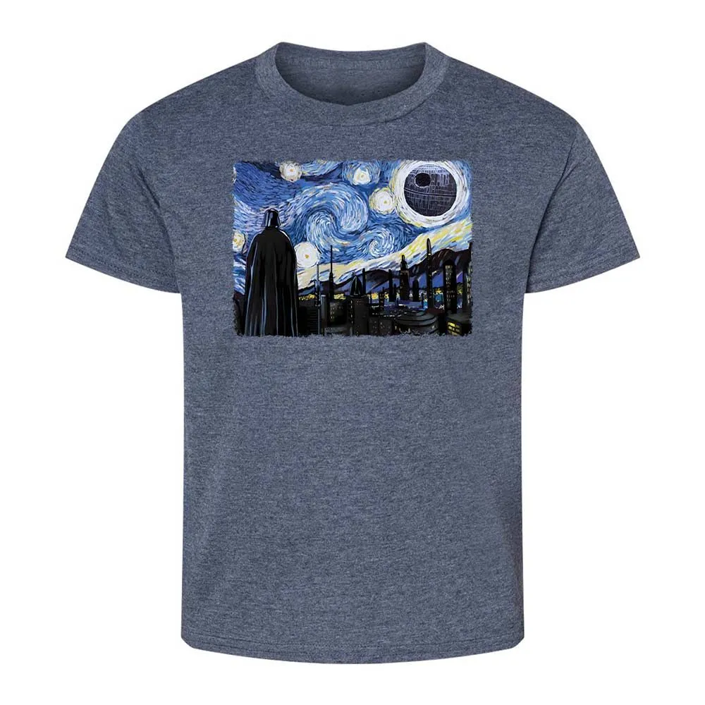 Kids T-Shirt - CZ9KFFG4 - Heather Navy - 9