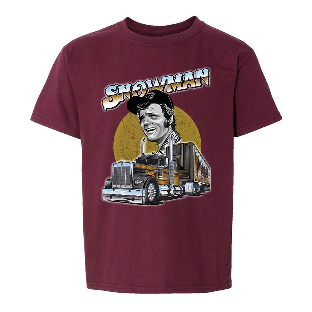 Kids T-Shirt - CDKZQUYU - Maroon - 14