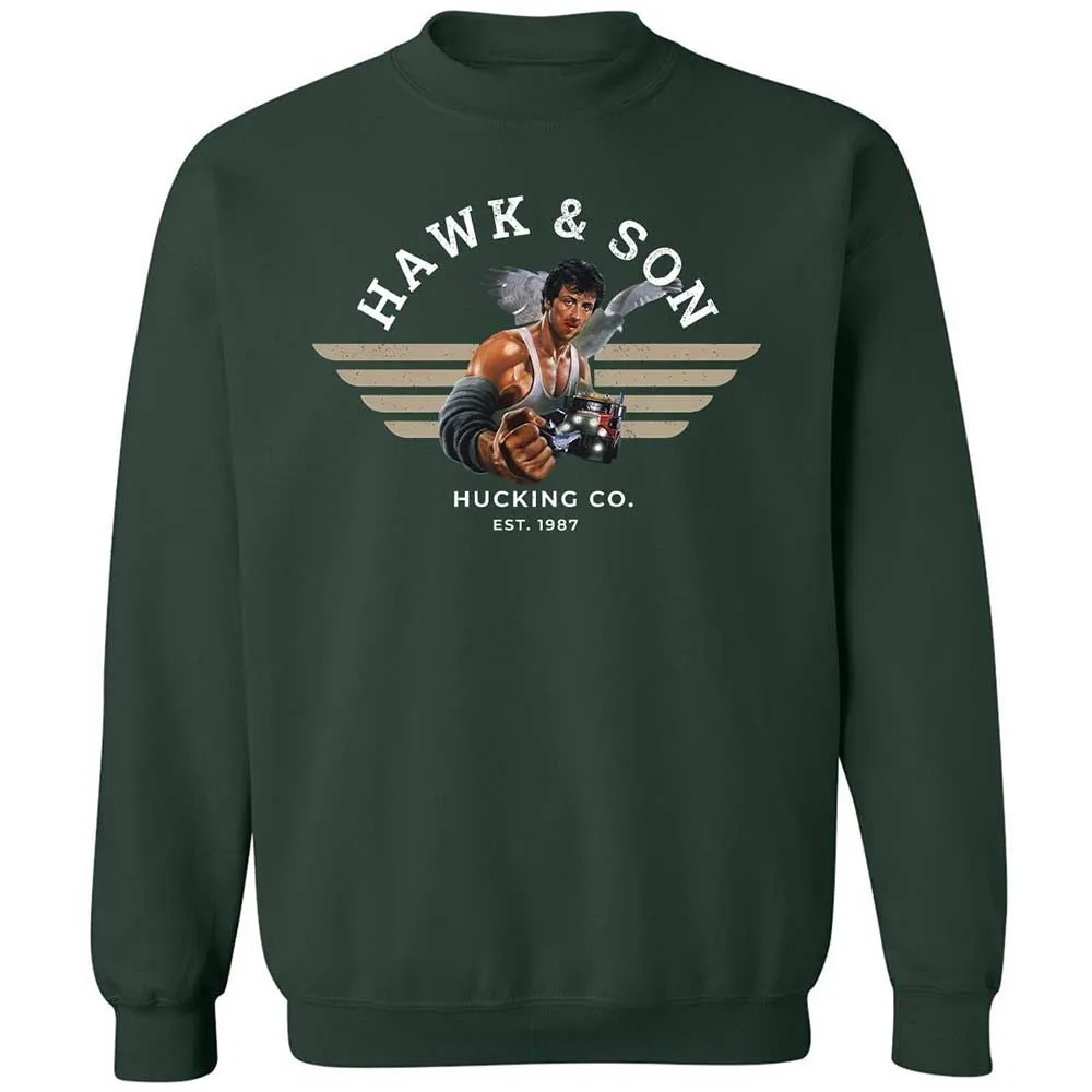 Classic Unisex Sweatshirt - 21AGY1HR - Forest Green - 5