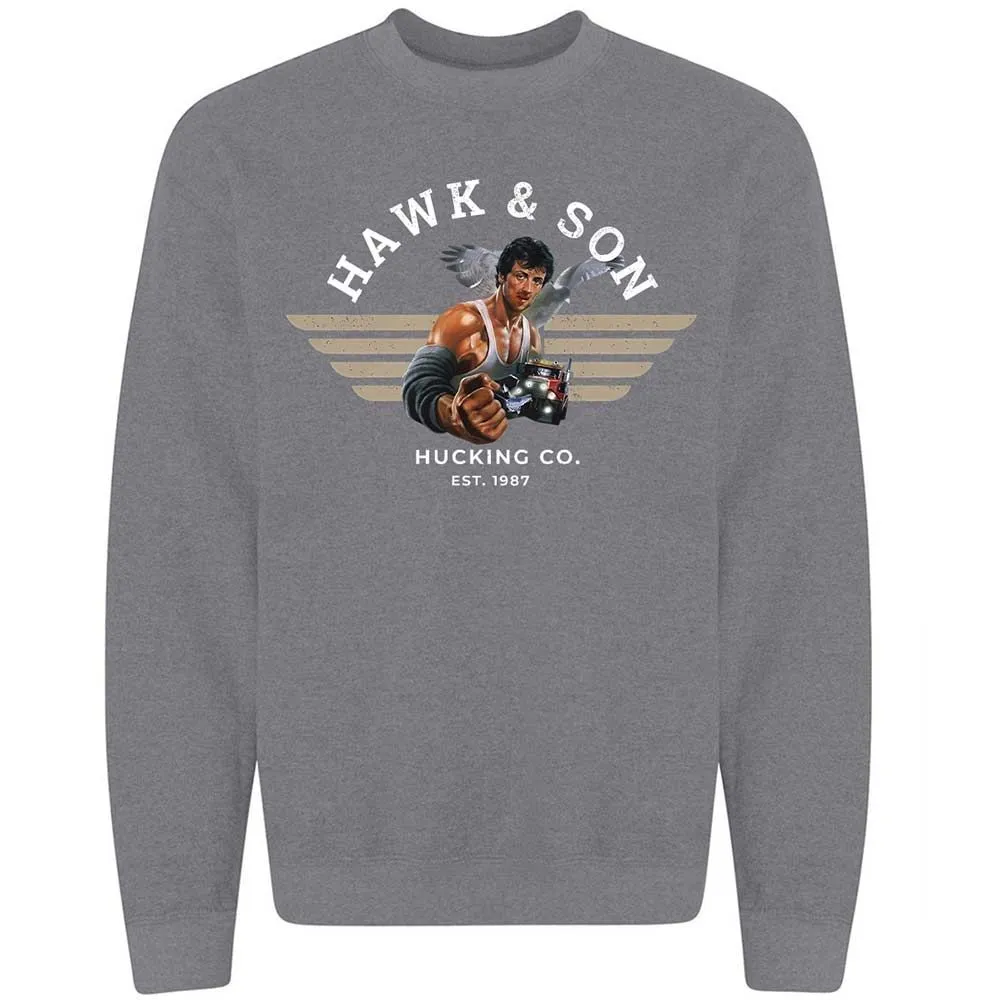 Classic Unisex Sweatshirt - 21AGY1HR - Graphite Heather - 7