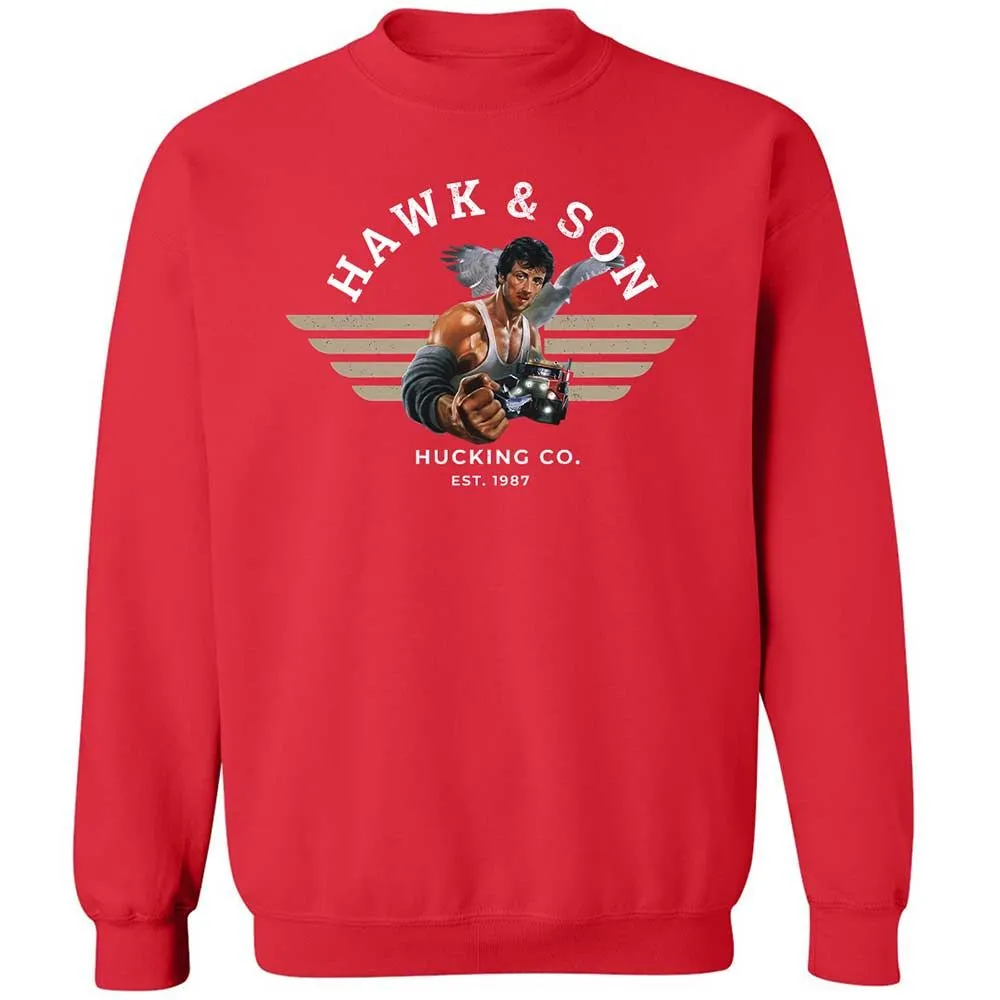 Classic Unisex Sweatshirt - 21AGY1HR - Red - 10