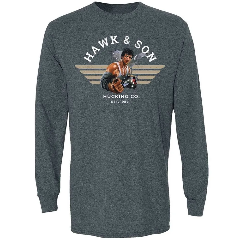 Long Sleeve T-Shirt - 9PAUMB7S - Dark Heather - 5