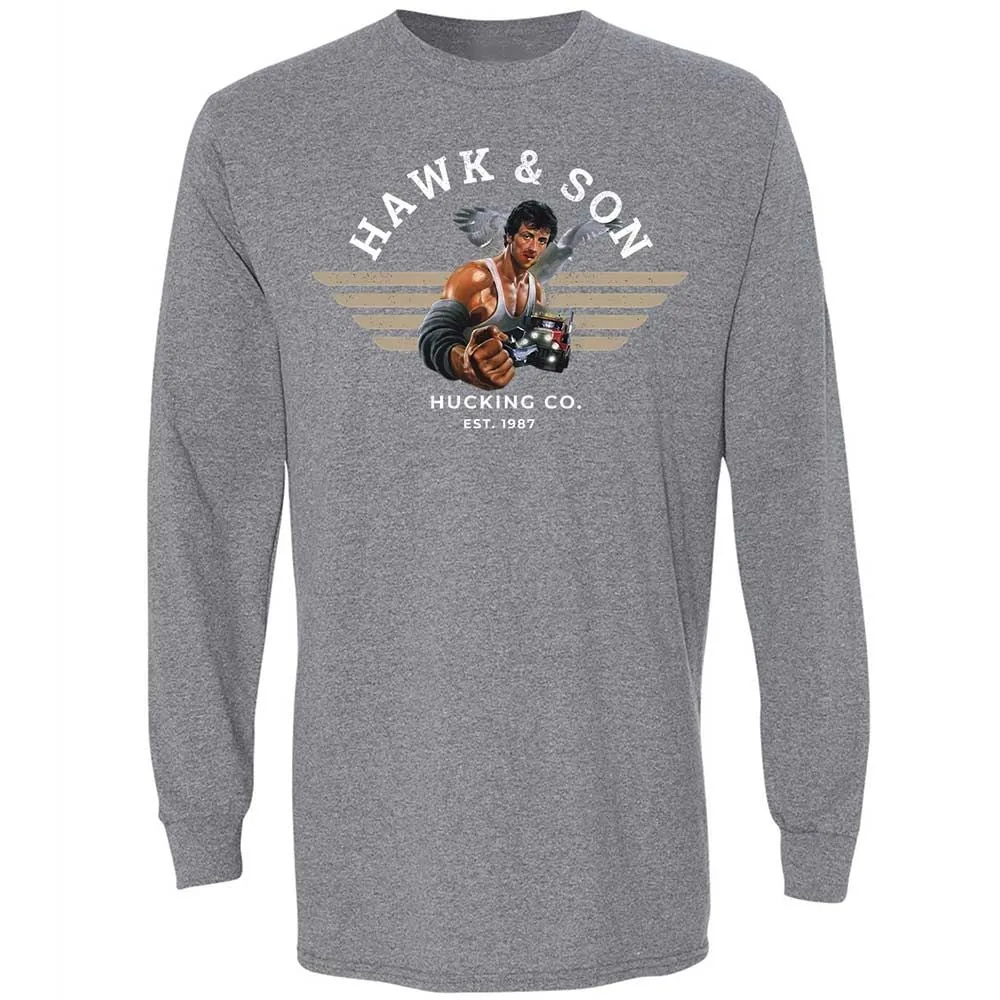 Long Sleeve T-Shirt - 9PAUMB7S - Graphite Heather - 8