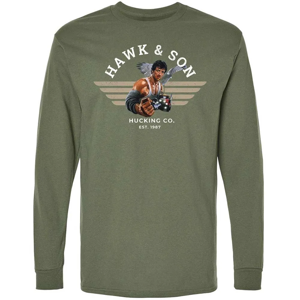 Long Sleeve T-Shirt - 9PAUMB7S - Military Green - 9
