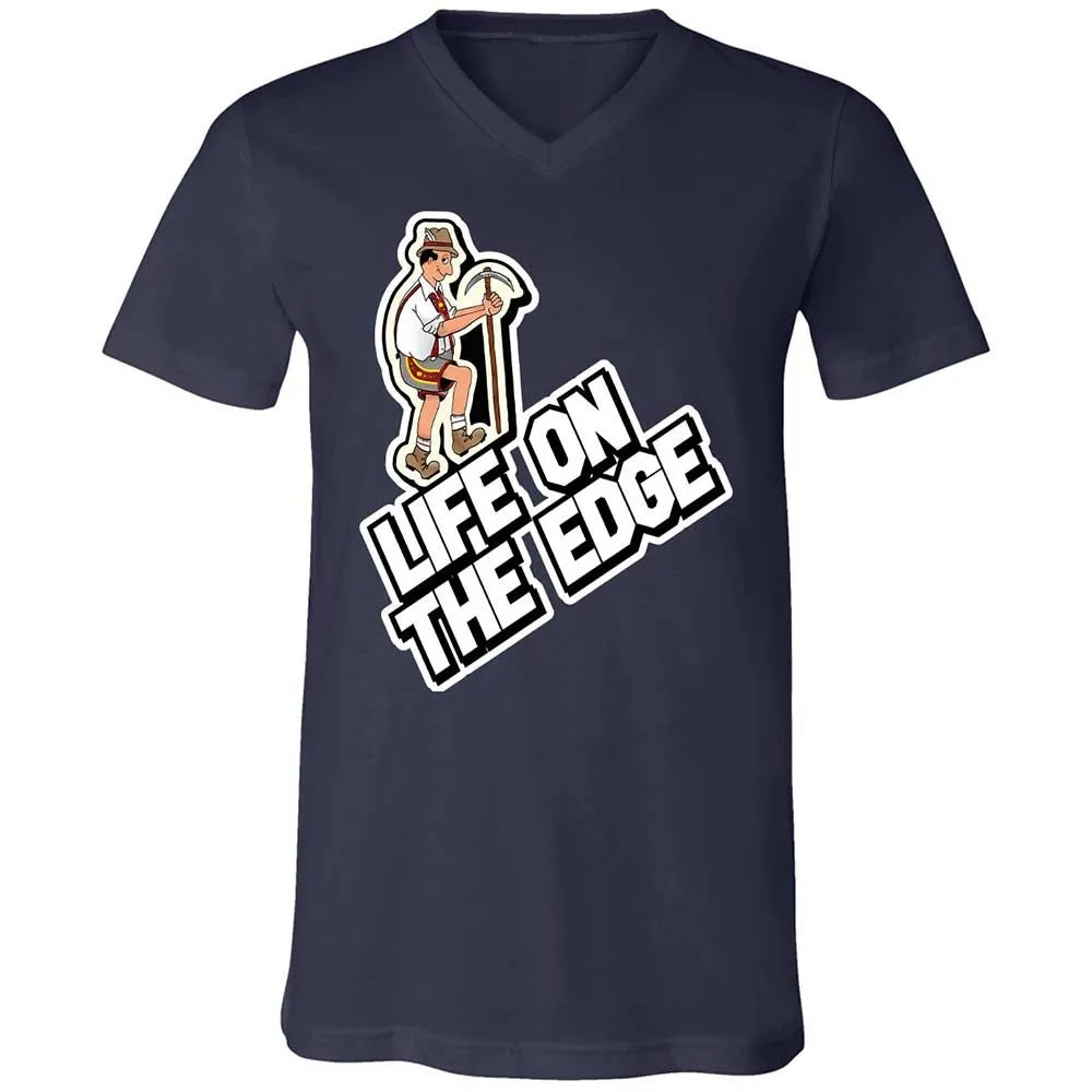 Unisex V-Neck T-Shirt - VVV2KCS2 - Navy - 2