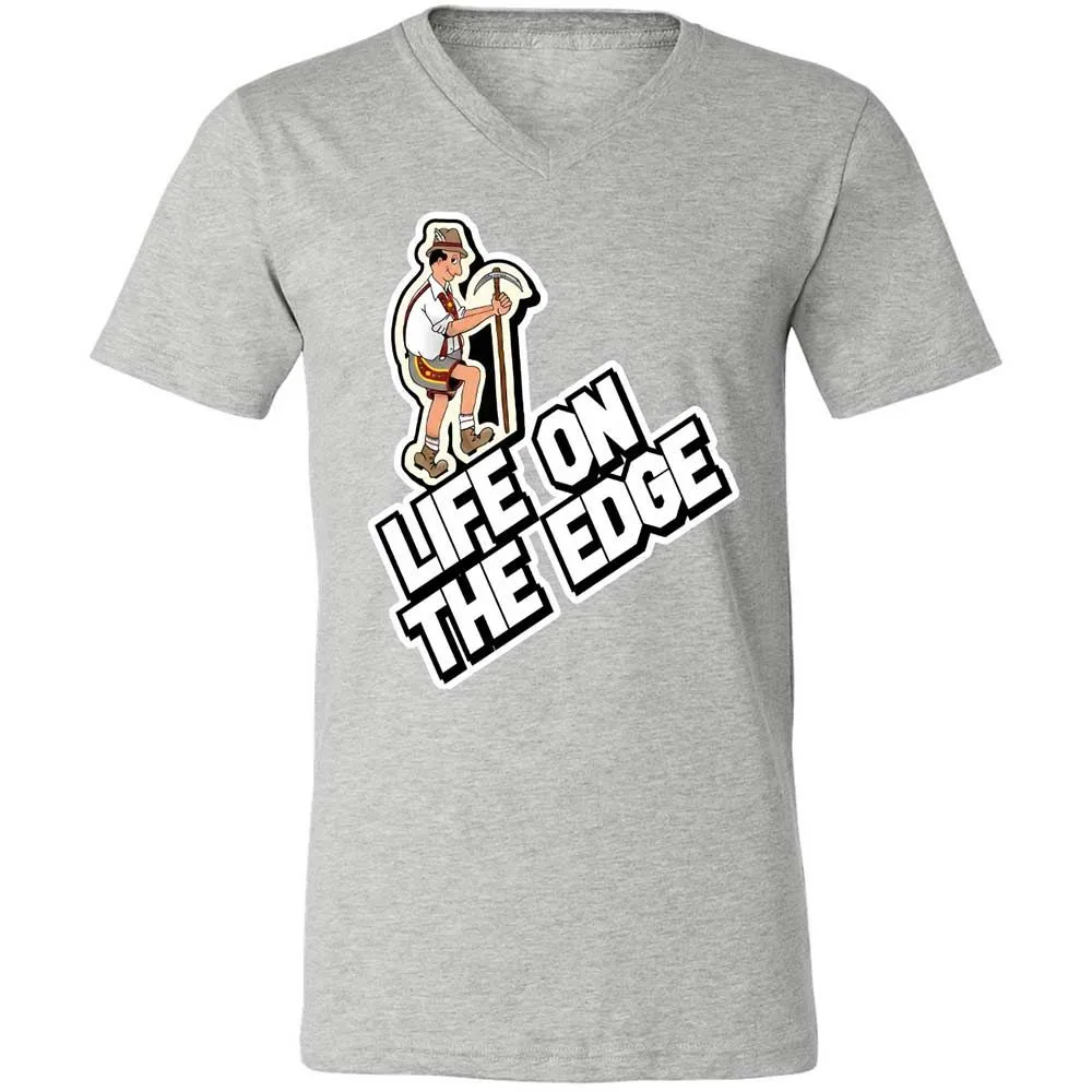 Unisex V-Neck T-Shirt - VVV2KCS2 - Athletic Heather - 15