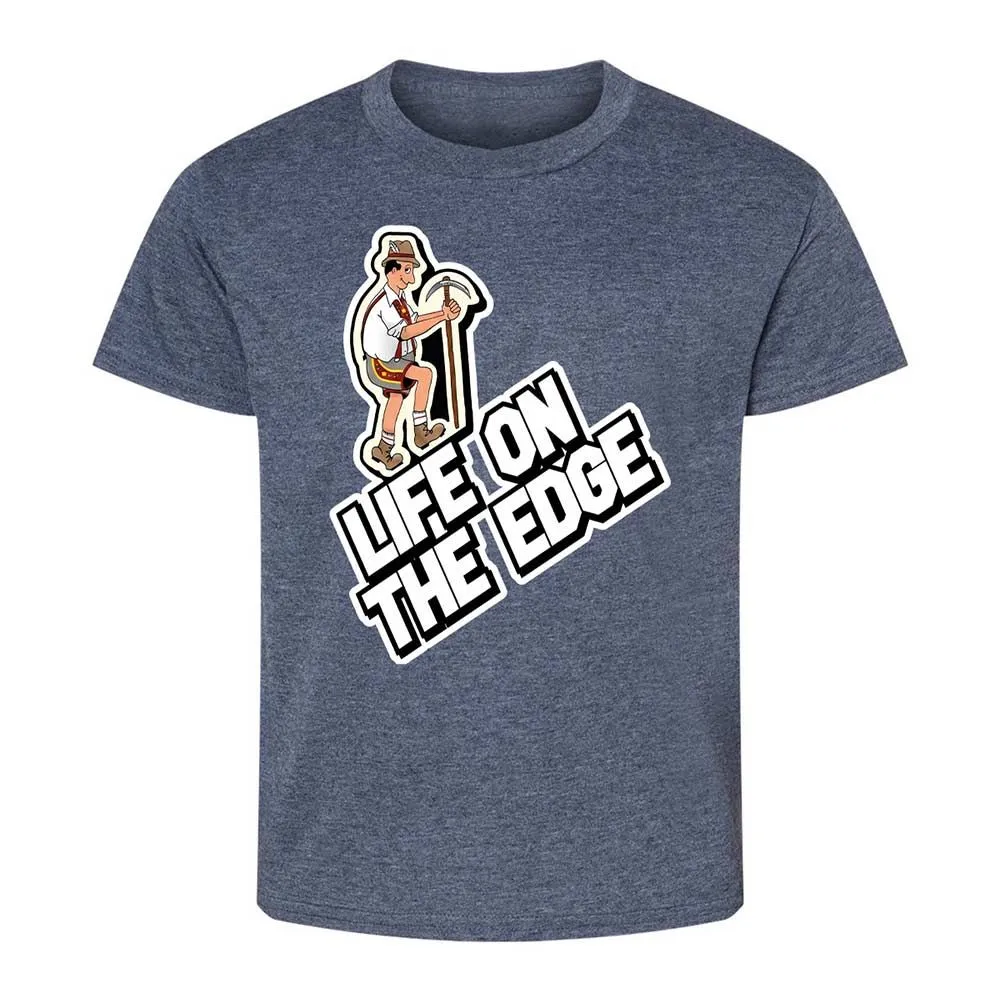 Kids T-Shirt - AQNK94T2 - Heather Navy - 9