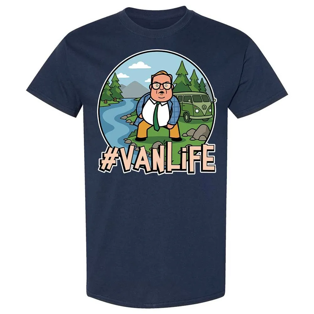 Vanlife living in a van down by the river - Navy - 2