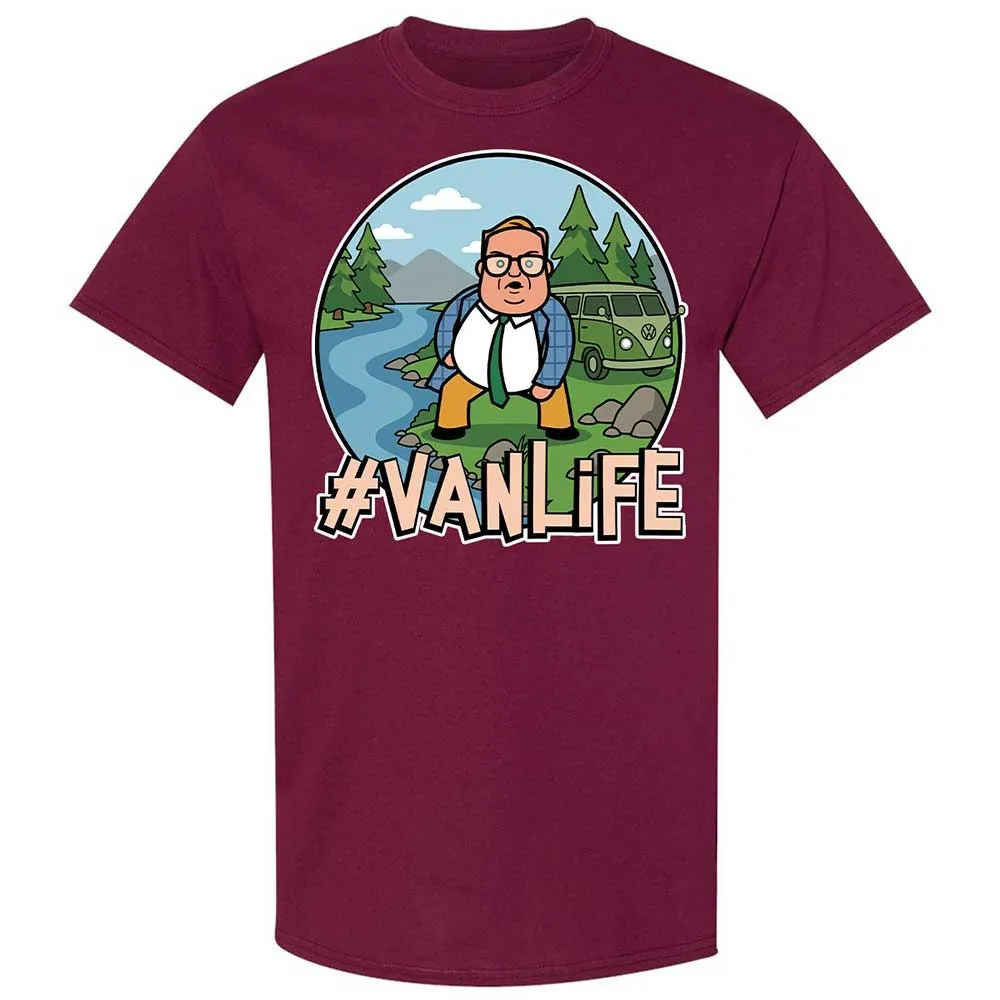 Vanlife living in a van down by the river - Maroon - 8