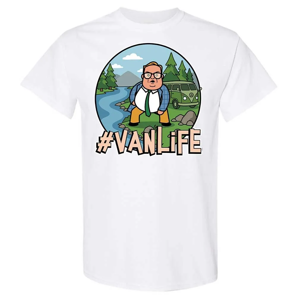 Vanlife living in a van down by the river - White - 16