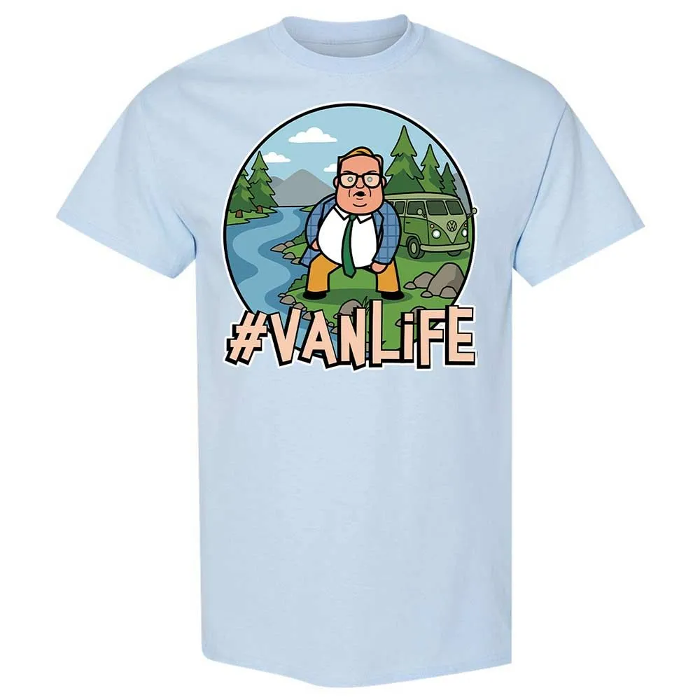 Vanlife living in a van down by the river - Light Blue - 20