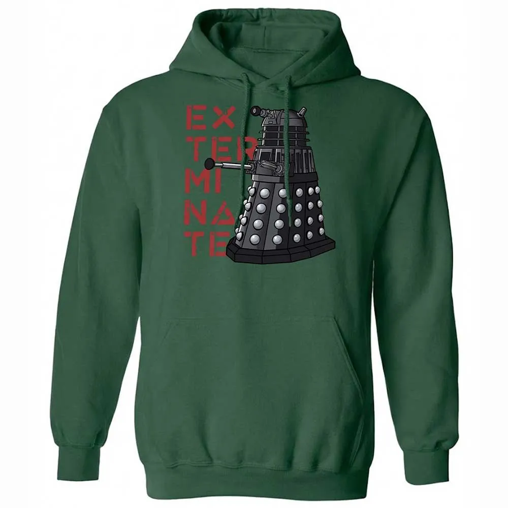 Dalek Exterminate - Forest Green - 16