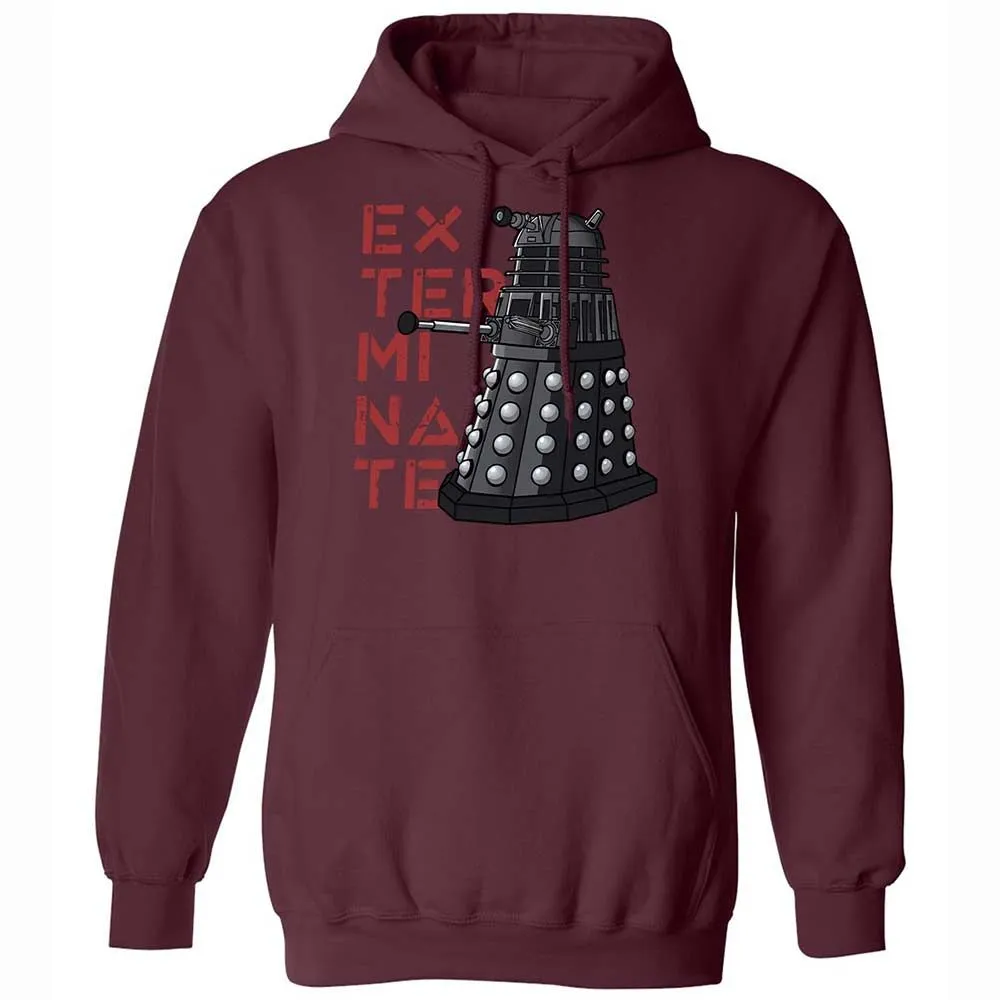 Dalek Exterminate - Maroon - 19
