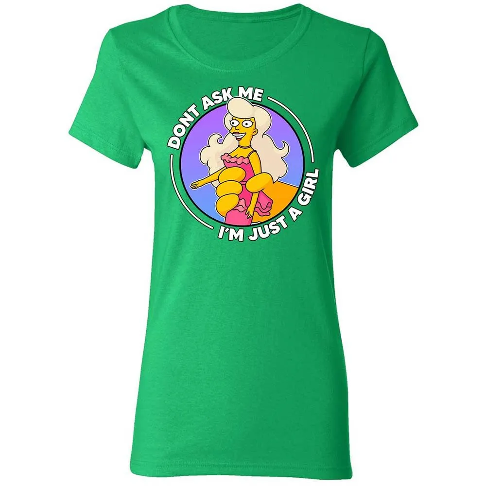 Don't Ask Me I'm Just A Girl - Irish Green - 8