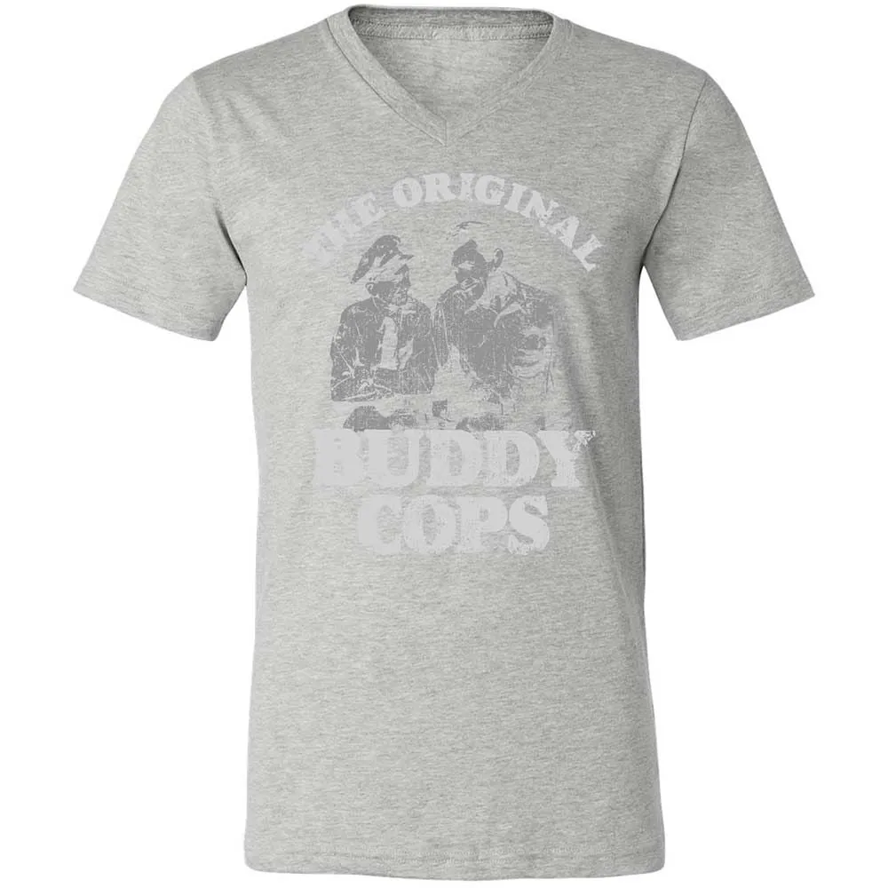 Unisex V-Neck T-Shirt - LR89QXS4 - Athletic Heather - 15