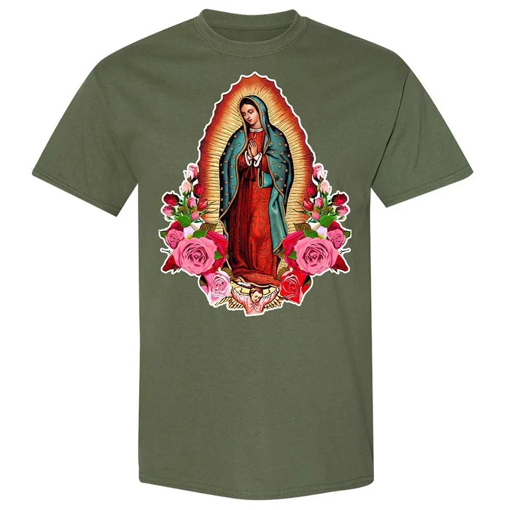 Our Lady of Guadalupe - Military Green - 11