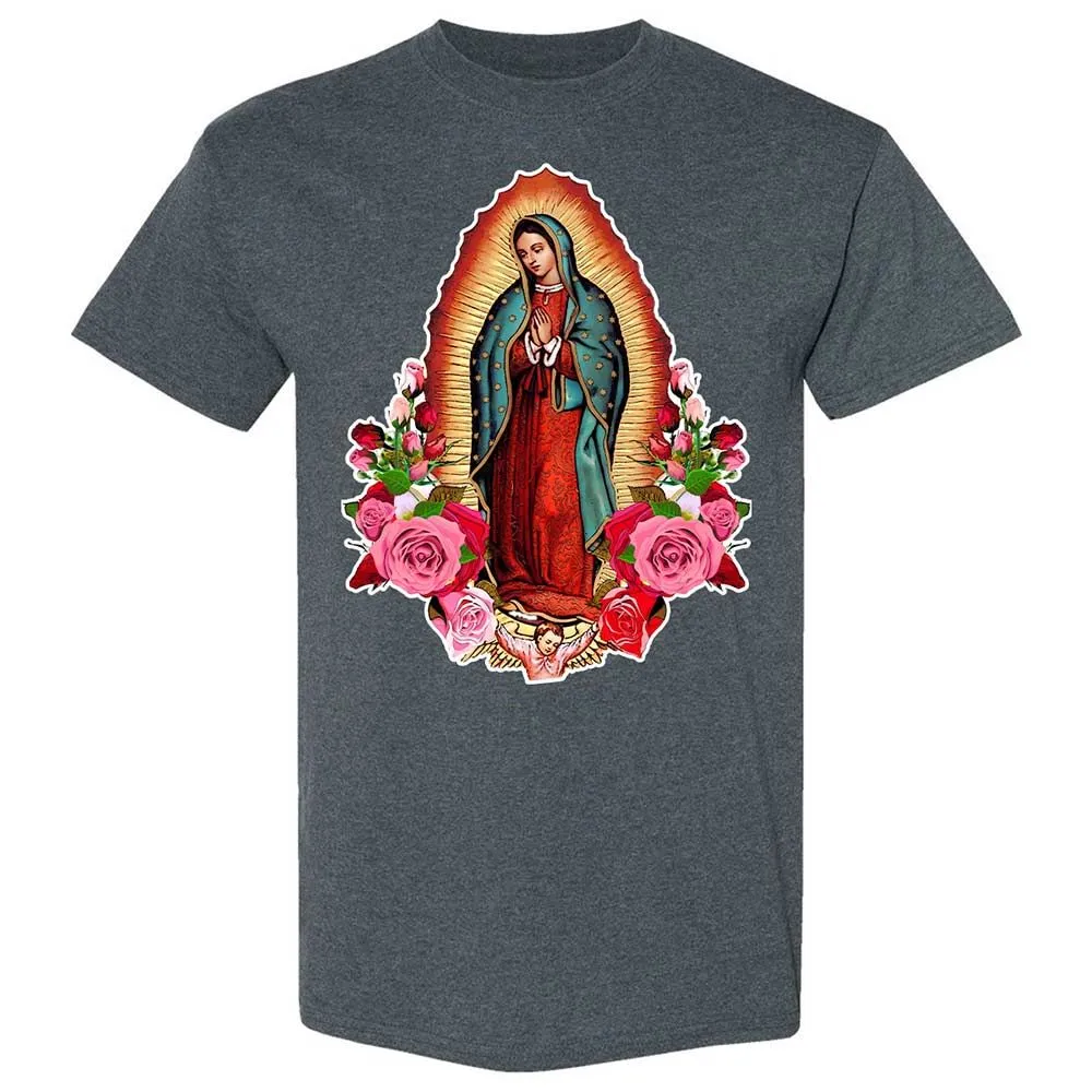 Our Lady of Guadalupe - Dark Heather - 19