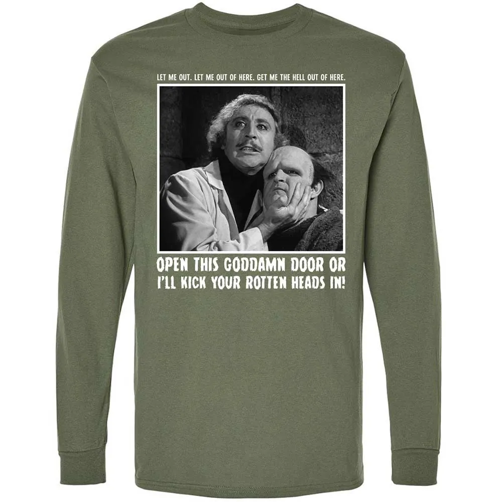 Long Sleeve T-Shirt - 1858FQFS - Military Green - 9