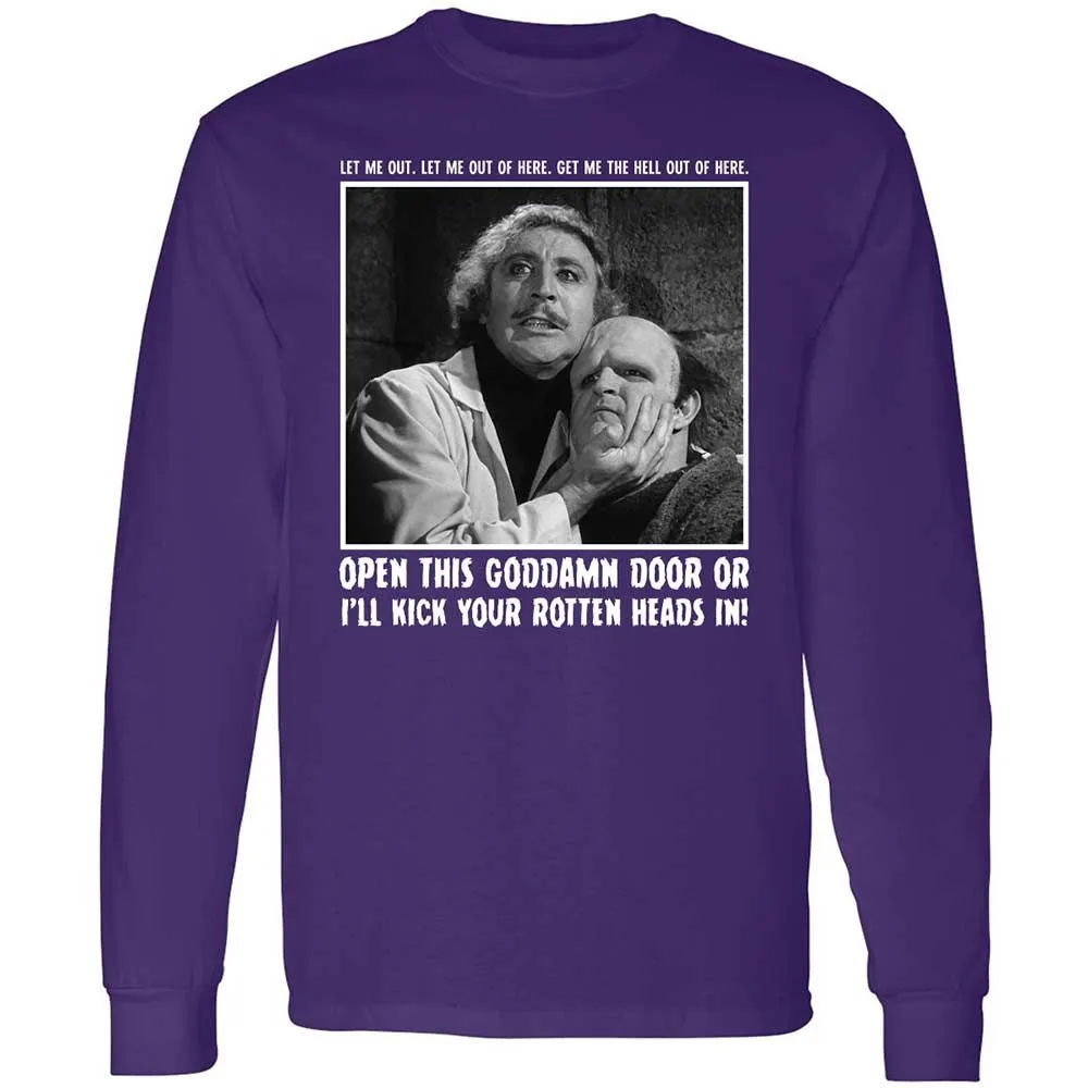 Long Sleeve T-Shirt - 1858FQFS - Purple - 12