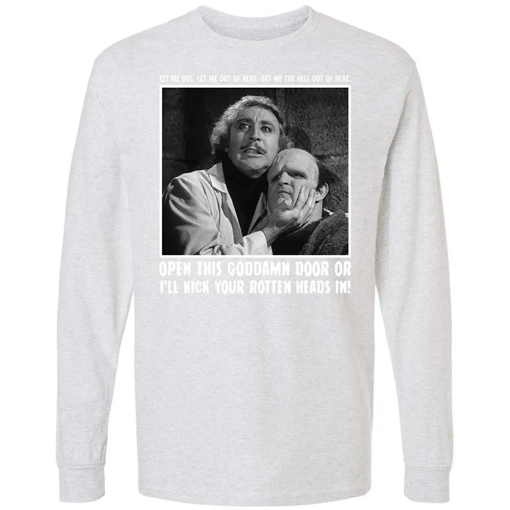 Long Sleeve T-Shirt - 1858FQFS - Ash - 14