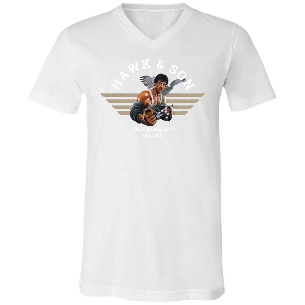 Unisex V-Neck T-Shirt - G827UPAN - White - 16