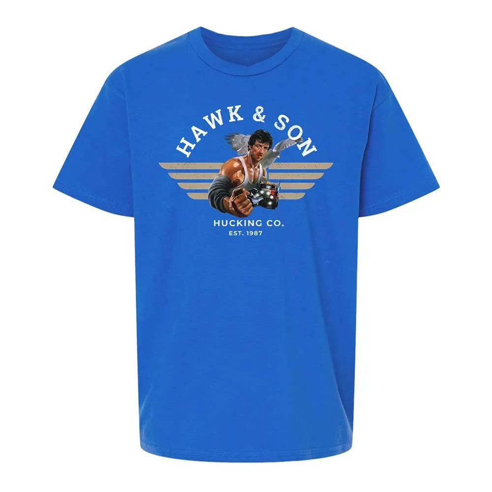 Kids T-Shirt - B5512QWH - Royal - 4