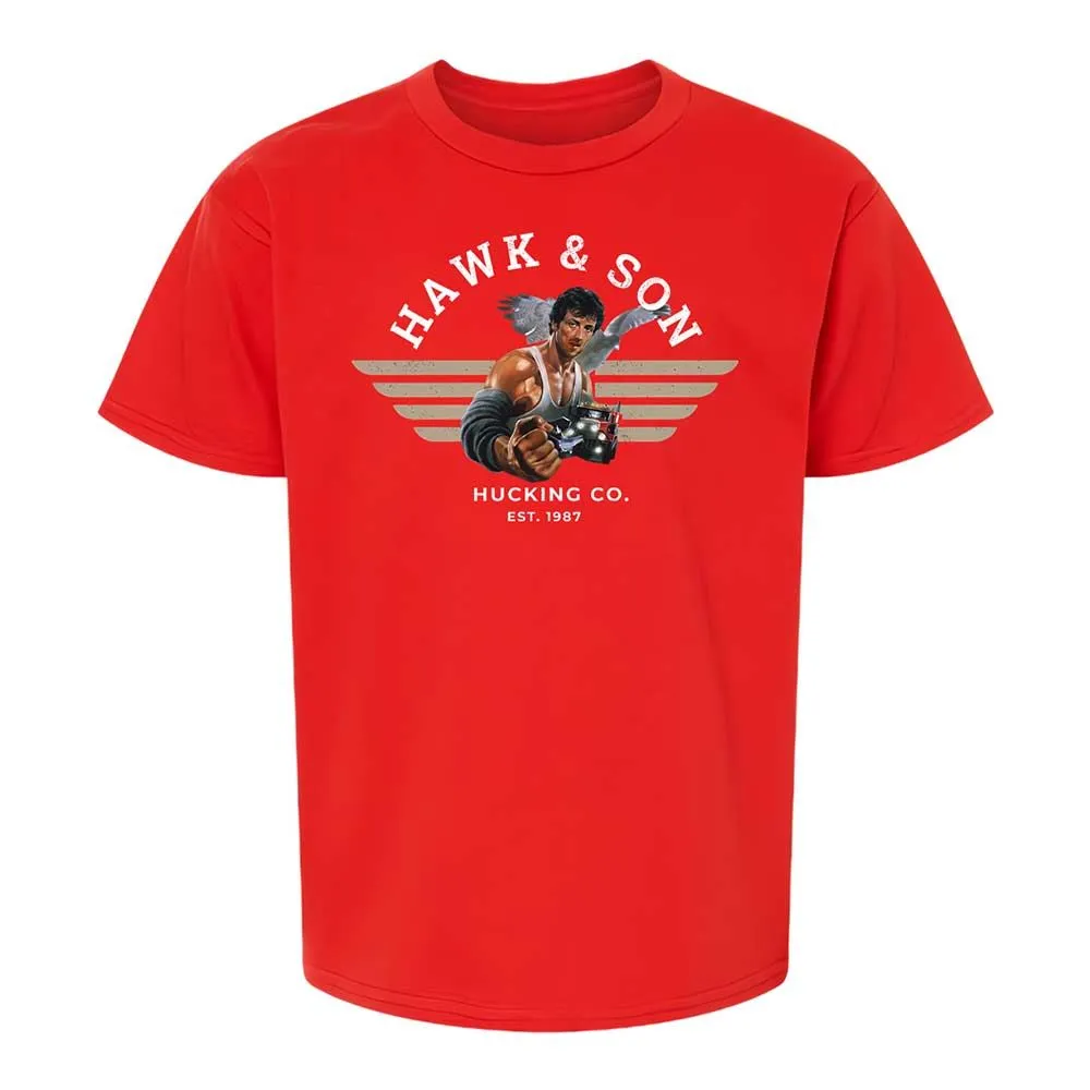 Kids T-Shirt - B5512QWH - Red - 8