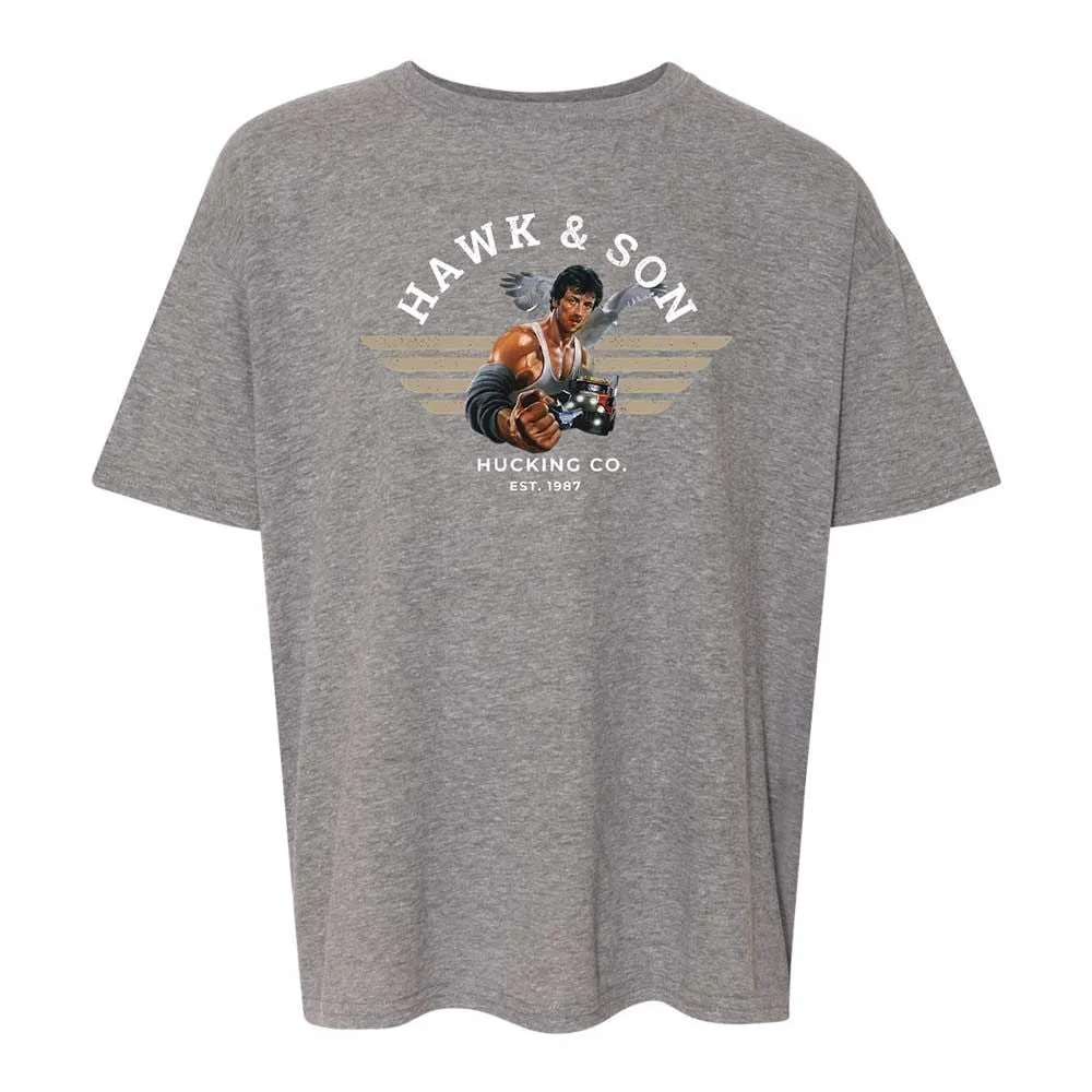 Kids T-Shirt - B5512QWH - Graphite Heather - 12