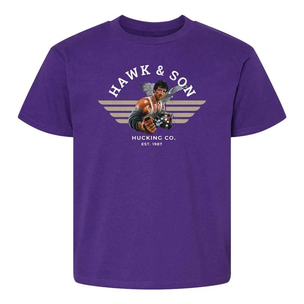 Kids T-Shirt - B5512QWH - Purple - 17