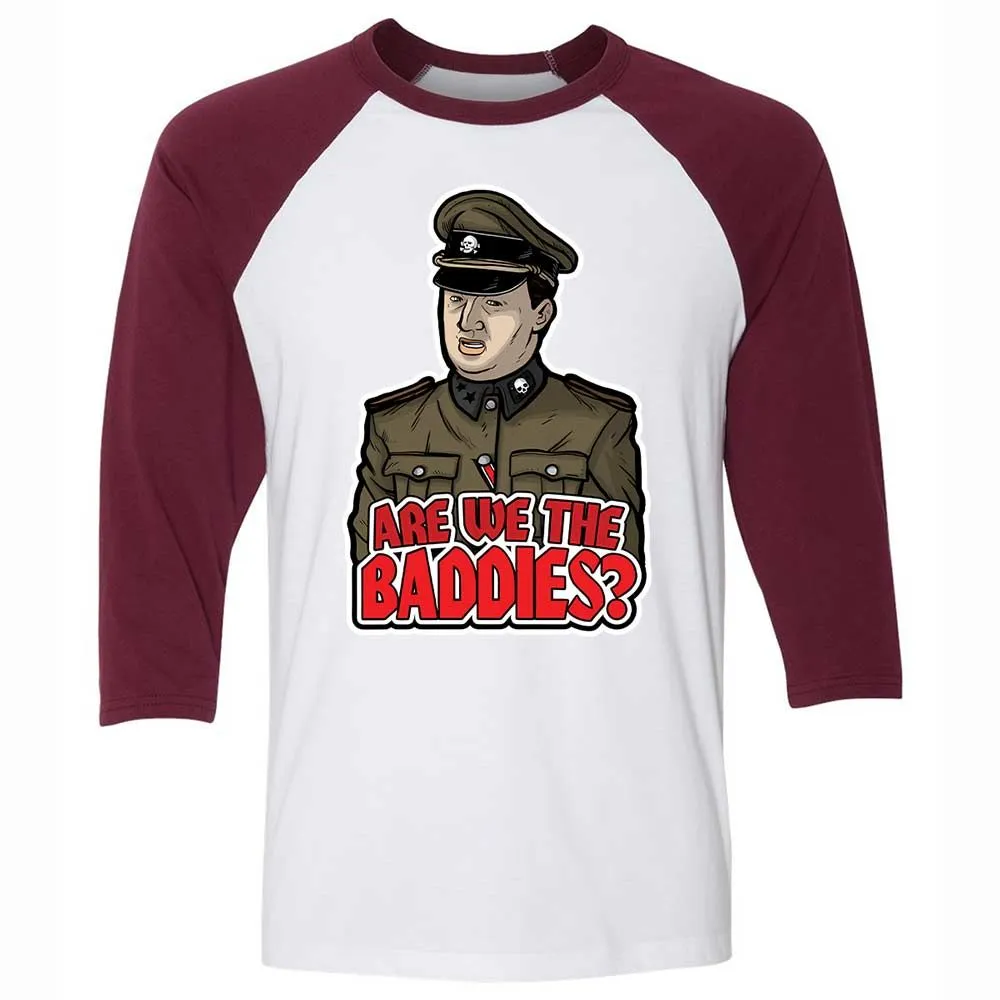 Unisex 3/4 Baseball Tee - DVV932QJ - White/Maroon - 7