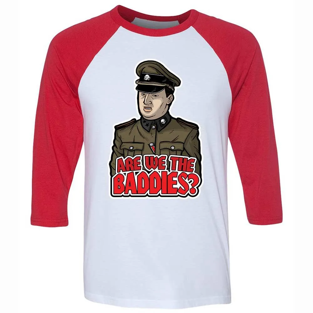 Unisex 3/4 Baseball Tee - DVV932QJ - White/Red - 9