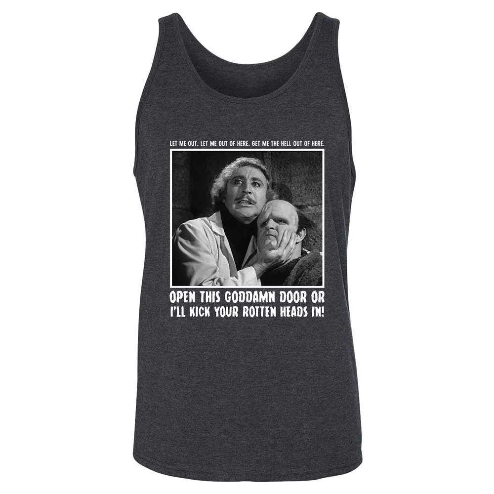 Unisex Jersey Tank - UHPN8LFB - Dark Grey Heather - 5