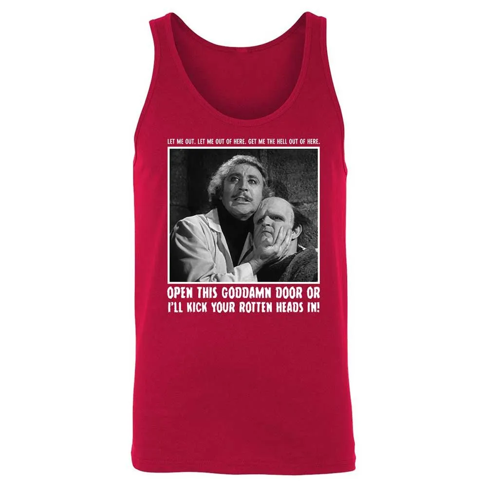 Unisex Jersey Tank - UHPN8LFB - Red - 6