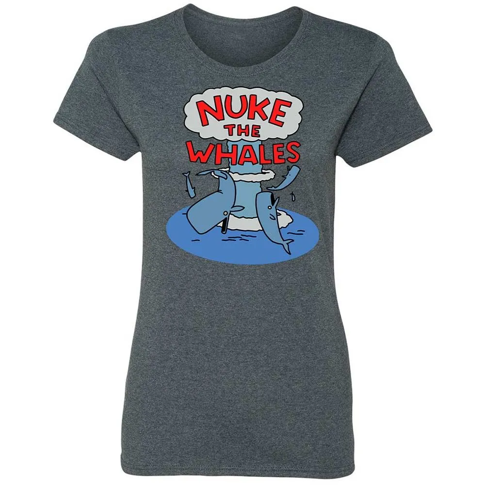 Nuke the Whales - Dark Heather - 16