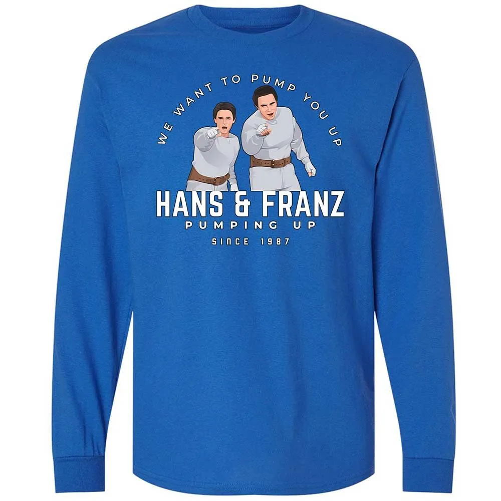 Long Sleeve T-Shirt - WY1SZX9L - Royal - 3